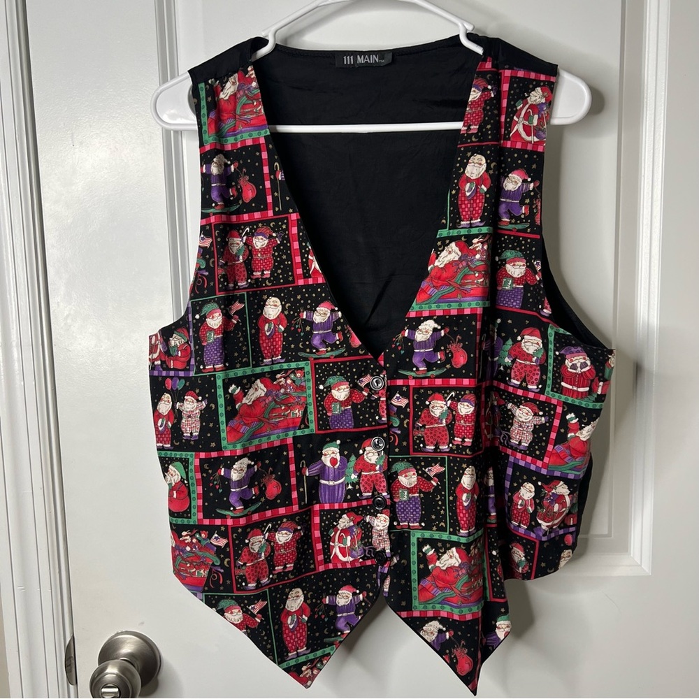 Vintage Santa Vest